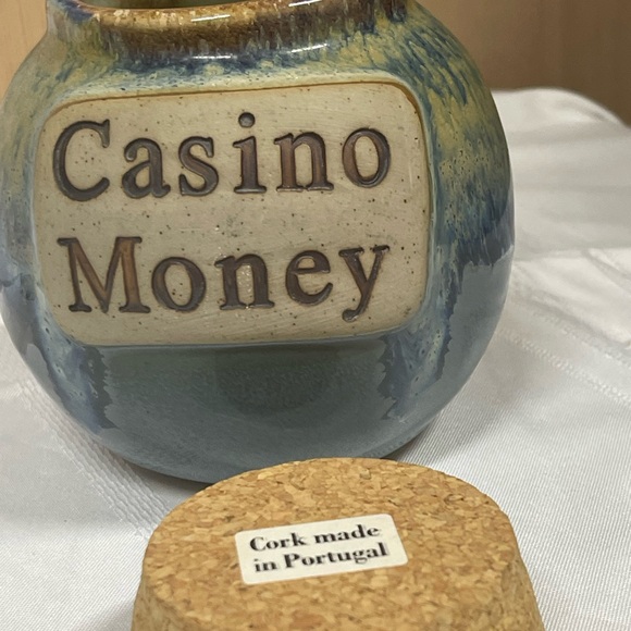 Vintage Casino money Jar 6 x 6, like new - Picture 2 of 5